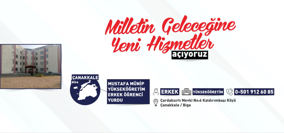 Milletin Geleceğine Yeni Hizmetler Açıyoruz! resim