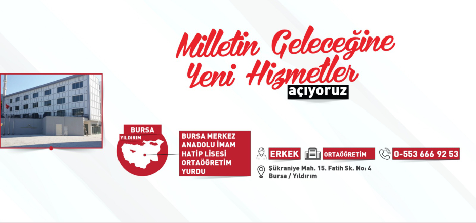 Milletin Geleceğine Yeni Hizmetler Açıyoruz! resim