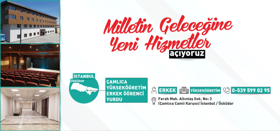 Milletin Geleceğine Yeni Hizmetler Açıyoruz! resim