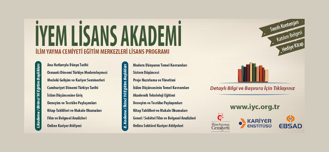 İYEM Lisans Akademi Programı resim